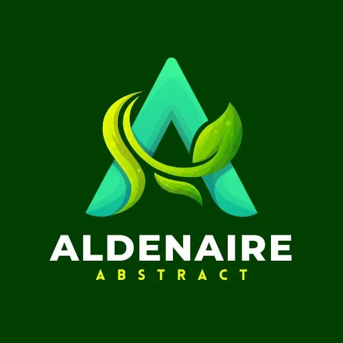 Colorful Abstract Letter A Beauty Nature Logo
