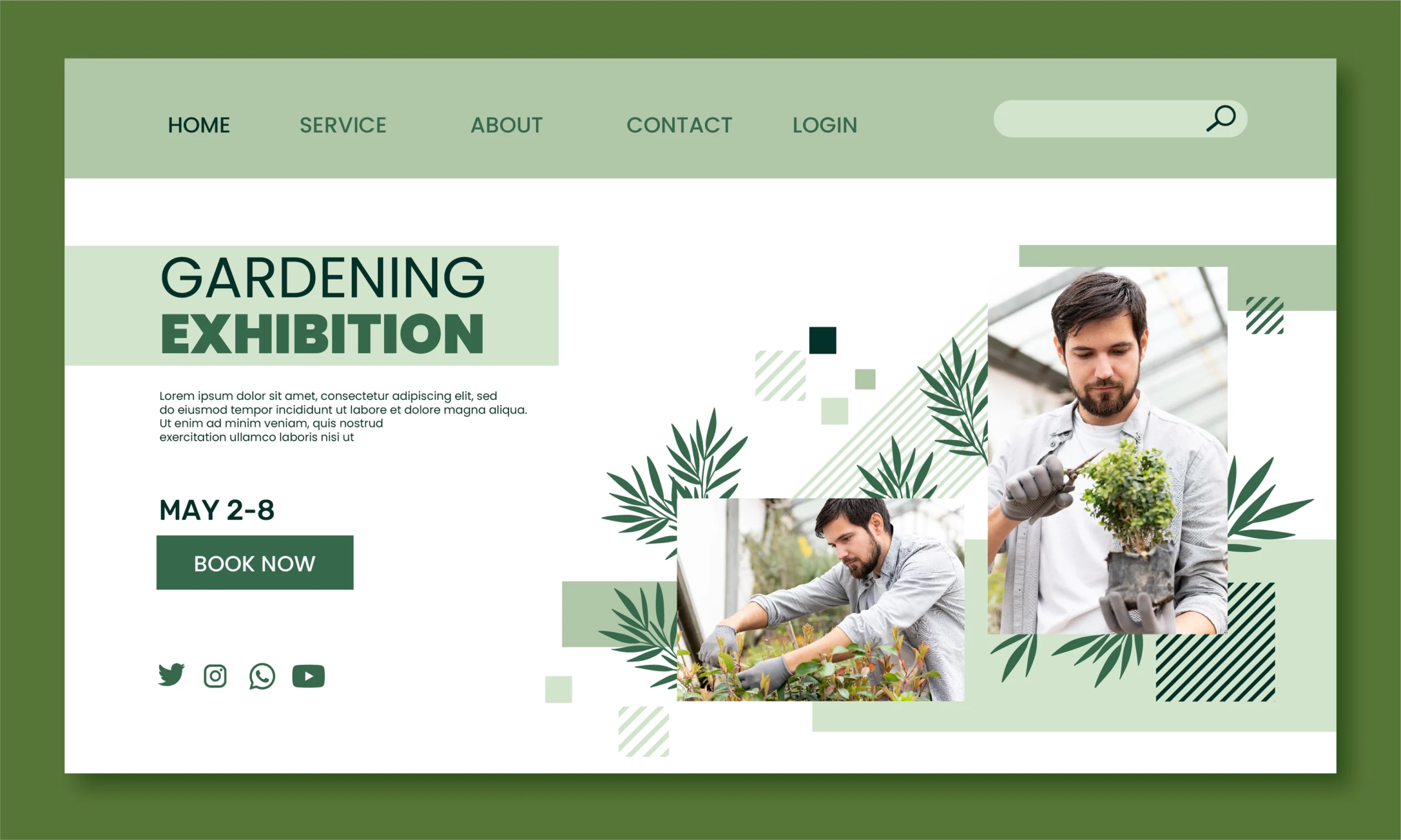 Summit Lawns website after redesign by DigiTukra